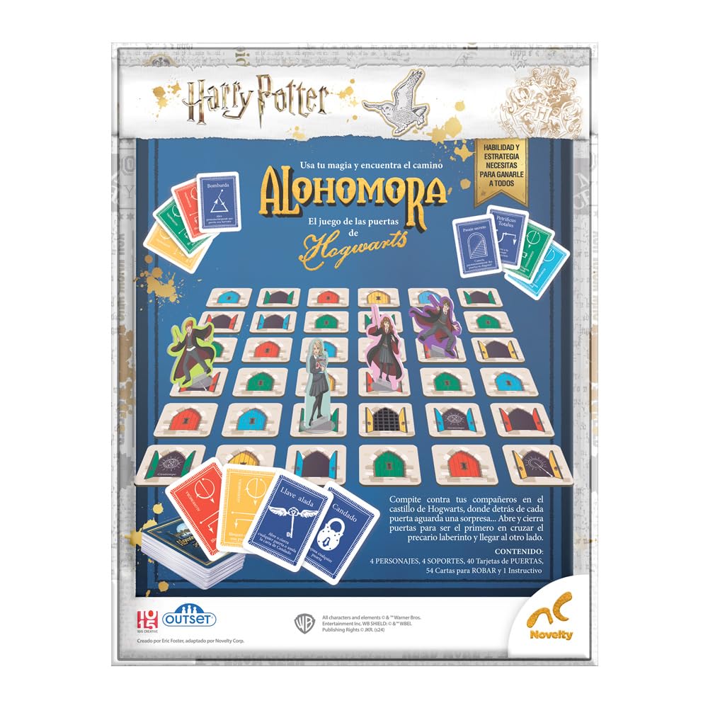 Juego de Mesa Novelty Corp Alohomora