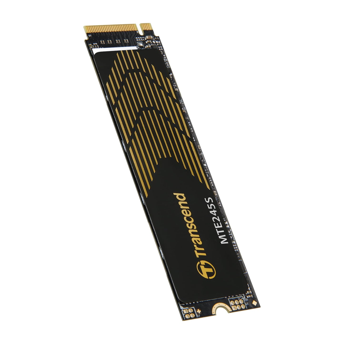 Transcend TS250GMTE245S Unidad Interna de Estado sólido para Juegos M.2 PCIe Gen4x4 2280 NVMe con disipador térmico de grafeno, con velocidades de hasta 3,200MB/s