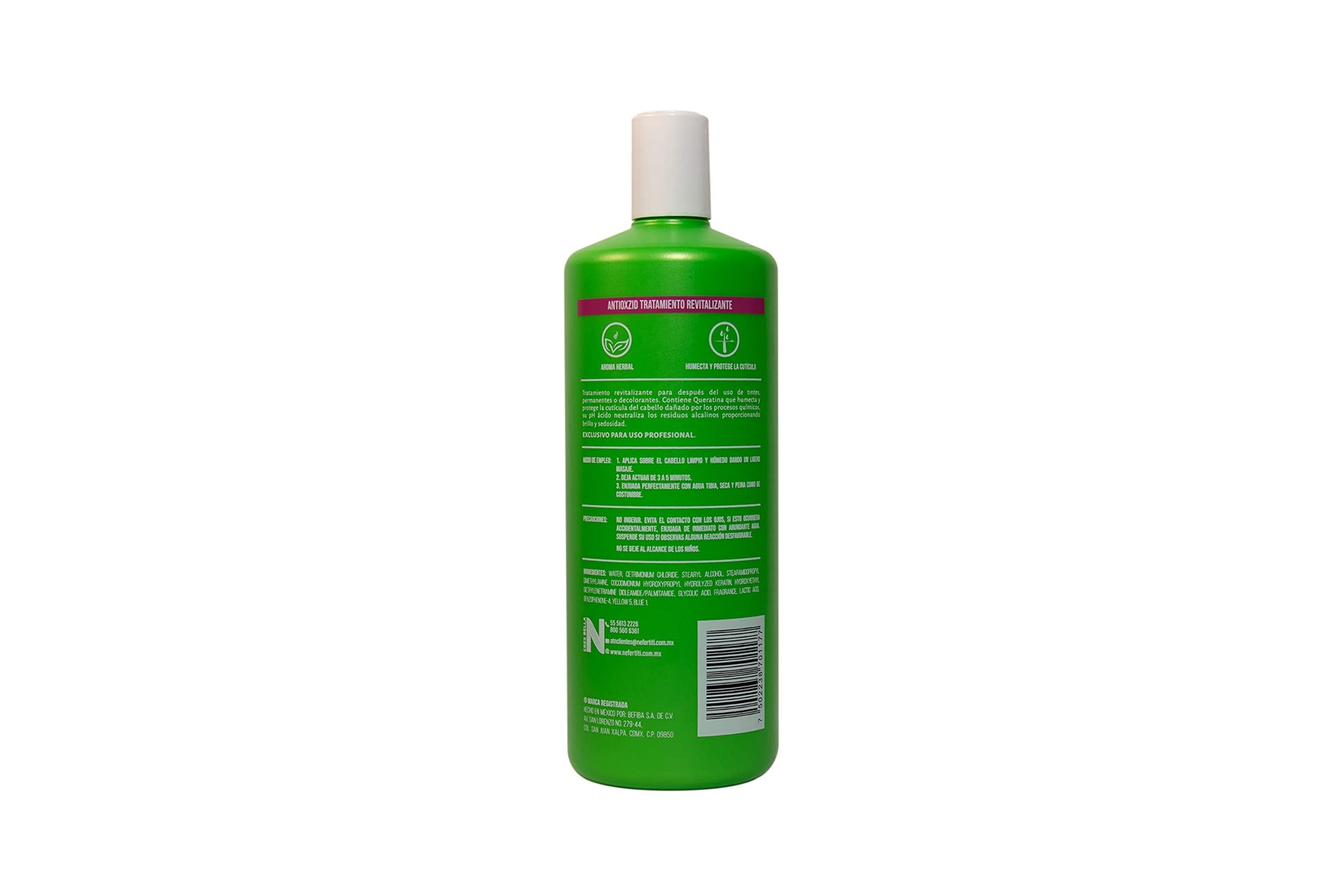 Shampoo Nefertiti Antioxidante 1 Lt.
