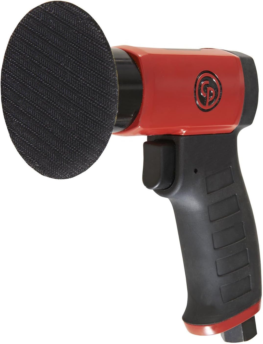 Chicago Pneumatic CP7200 - Herramienta de lijadora giratoria aleatoria de aire, mejora del hogar, herramientas de carpintería, pulidor, eliminación de óxido, resistente, herramienta giratoria, mango de pistola, gancho y bucle, 3 pulgadas (75 mm), 15000 RP