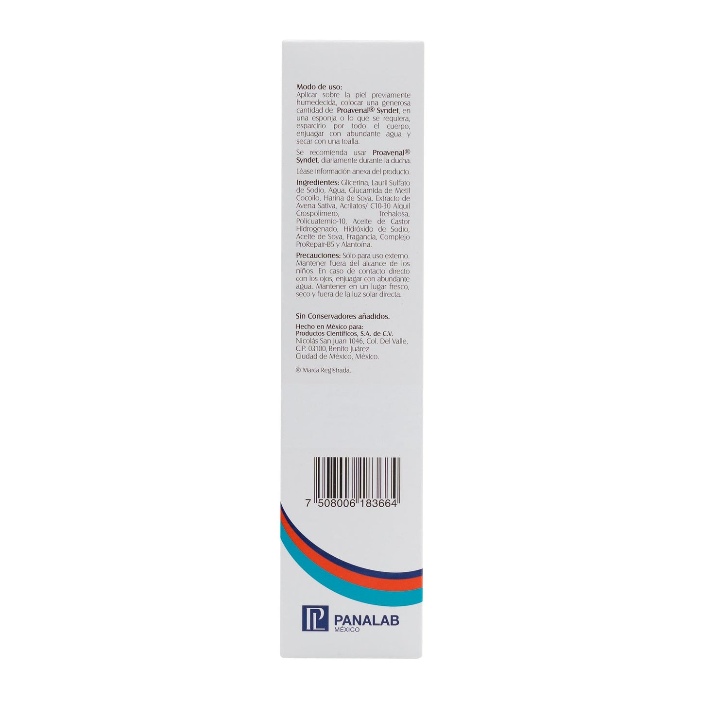 PANALAB Proavenal Syndet Gel de Ducha 300ML