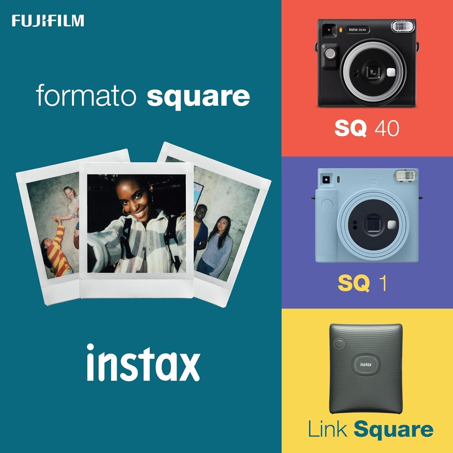 Fujifilm Impresora instax Link SQ Verde