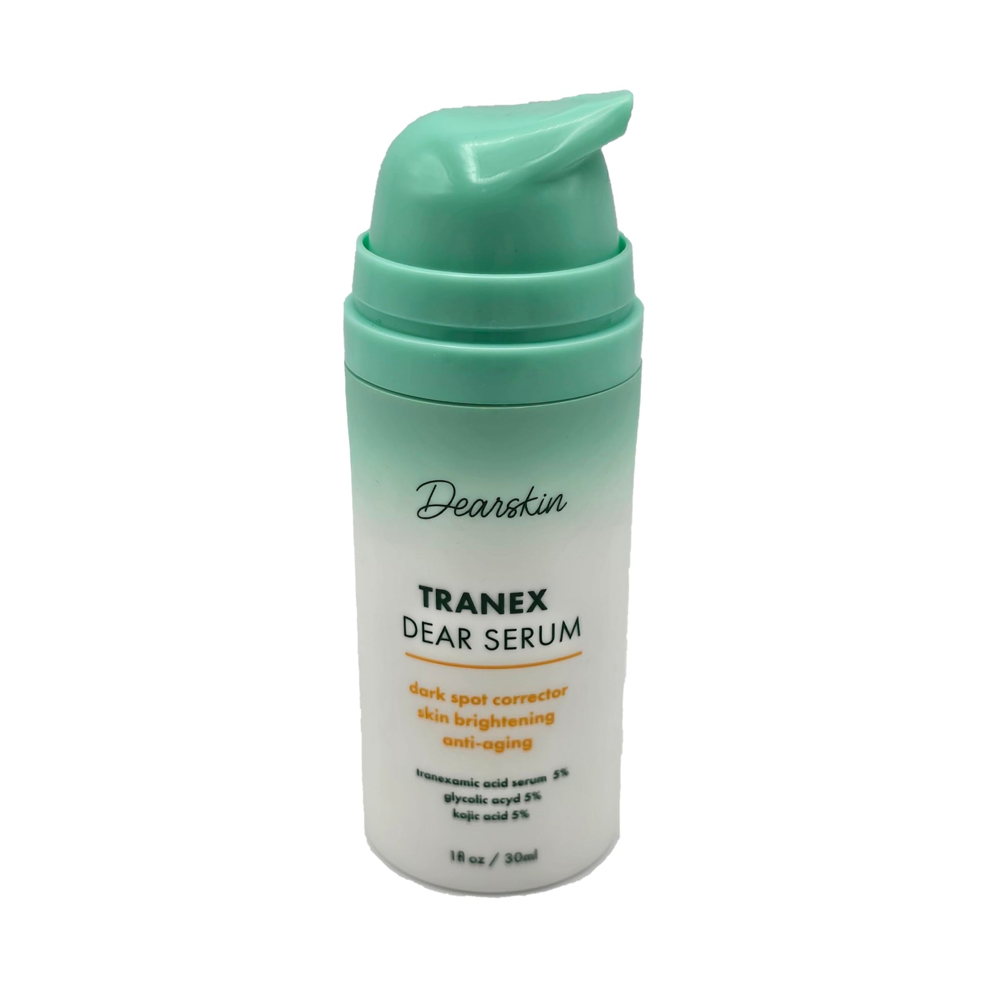 Serum de Ácido Tranexámico y Ácido Kójico para Manchas Oscuras. Tratamiento Antimanchas Facial con Vitamina C y Ácido Hialurónico. Fórmula Antiedad. 2 Unidades.