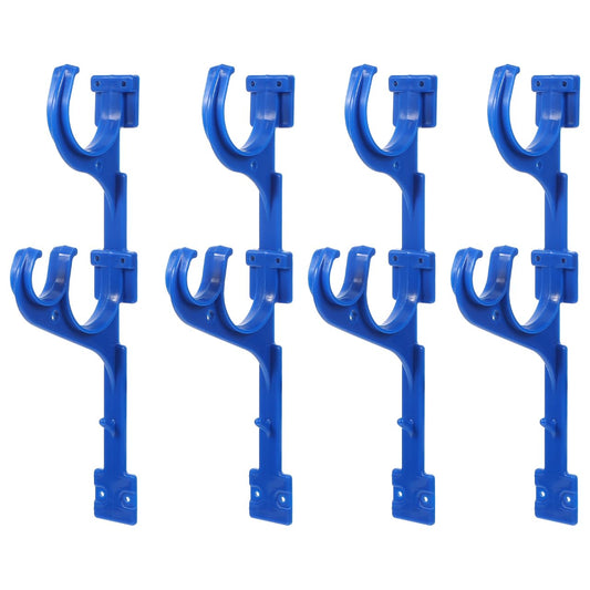 FONDOTIN 4piezas Varilla De Almacenamiento Plástica Para Limpieza De Alberca Accesorios Colgantes Y Organizador Para Herramientas De Piscina Material Duradero Y Ecológico