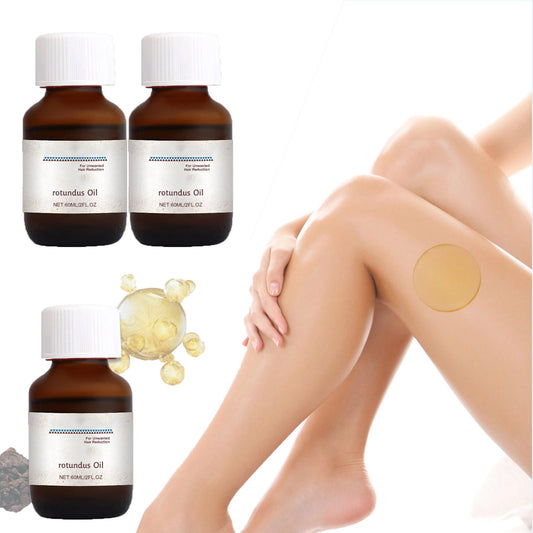 Pack de 2 Aceites de Cyperus Rotundus 100% Puro para Depilación y Reducción de Vello - 60 ml cada uno - Piel Suave y Sin Vello - ¡Aprovecha esta Oferta en Línea!
