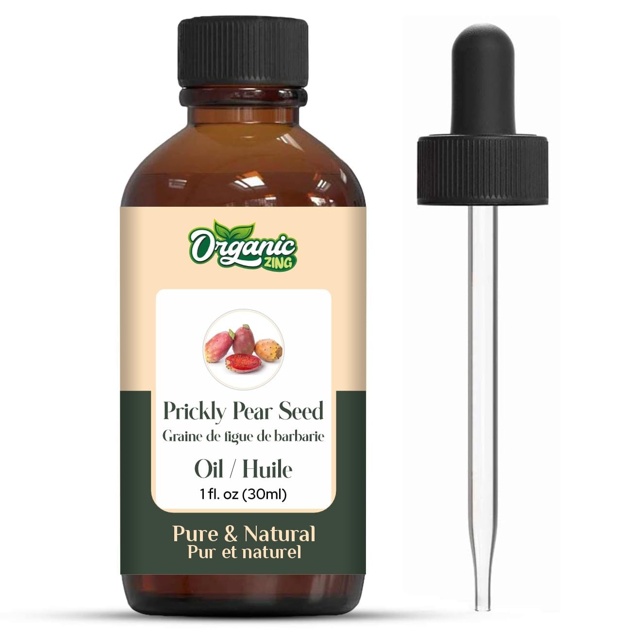 Organic Zing Top Oil Parent (30 ML (1 Fl Oz), Prickly Pear Seed)