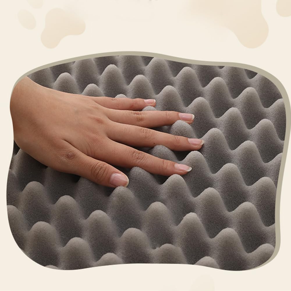 MAKAMBAKO Cama para Perros Grande Sofá Lavable con Funda Extraíble,Cama para Mascotas Transpirable-75 * 50 * 6cm