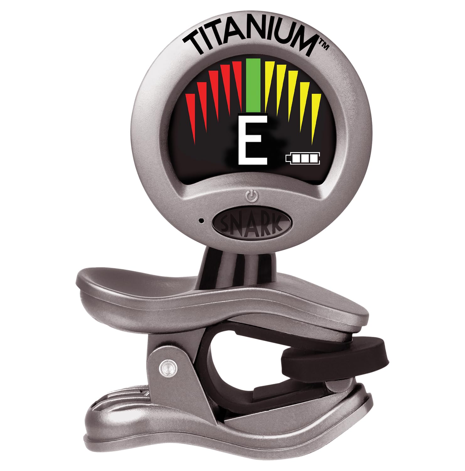 SNARK ST-8 - Afinador de guitarra recargable de titanio (ST8-TITANIUM)
