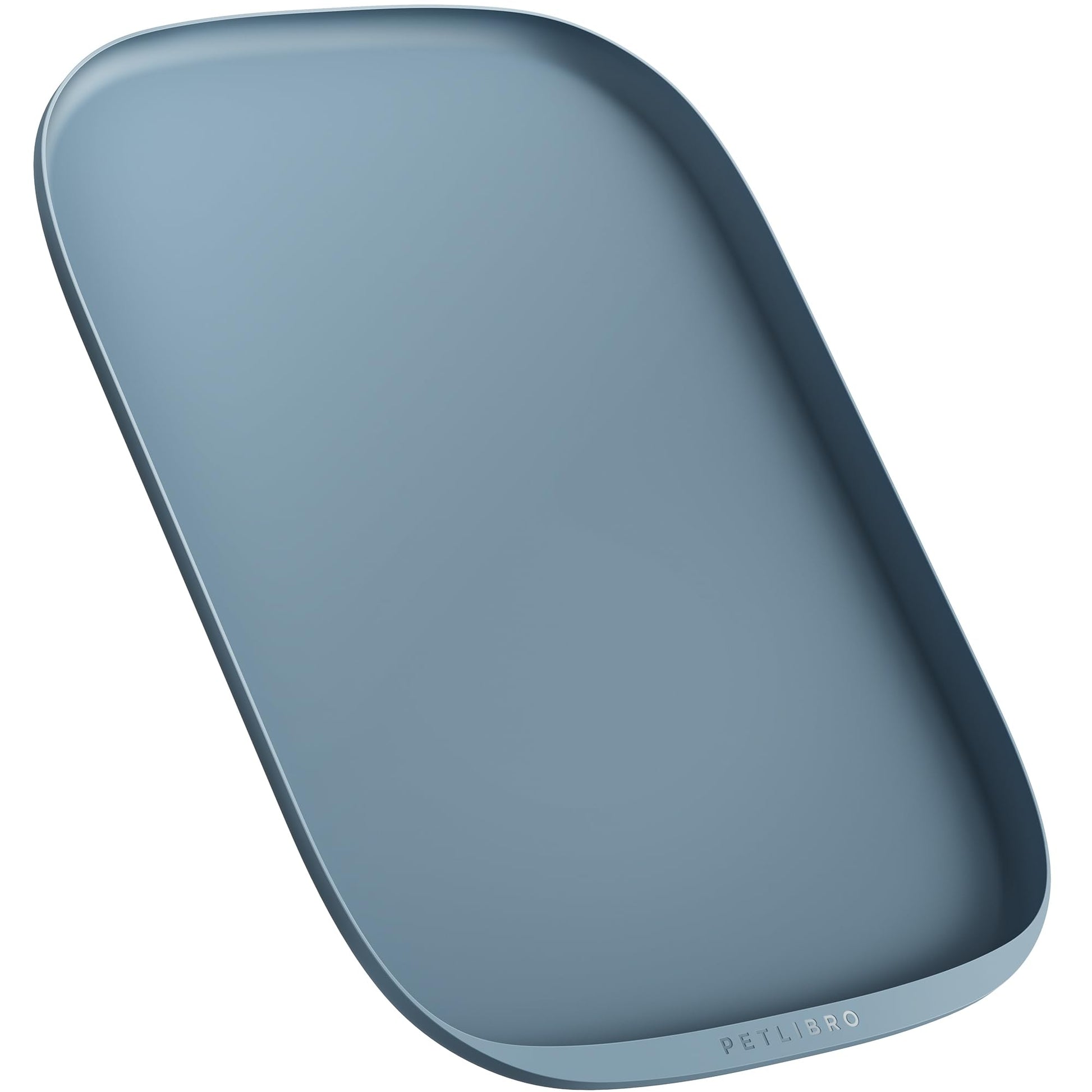 Tapete de Silicona PETLIBRO Gris con Borde Elevado para Alimentos de Mascotas