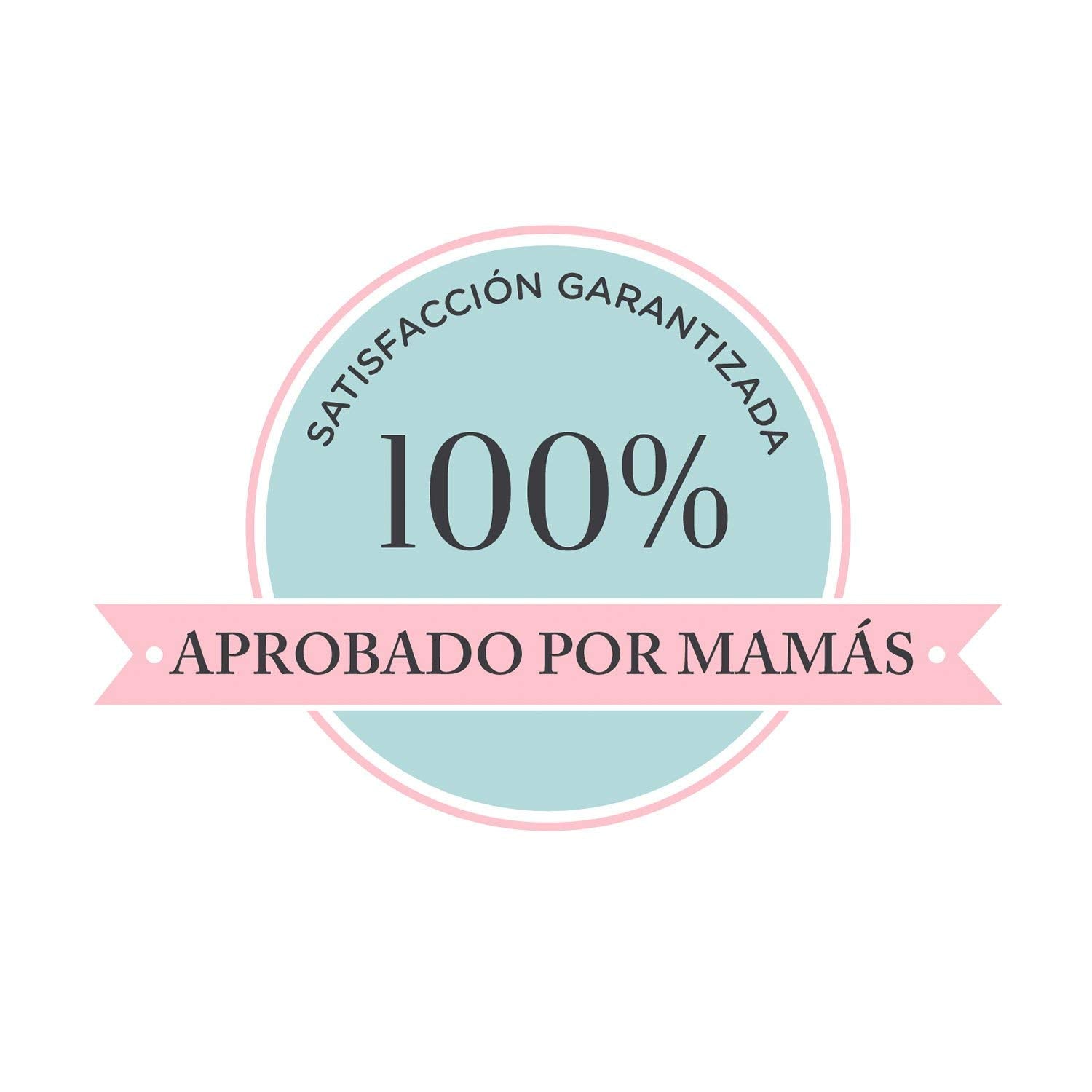 Funda para Portabebé Nap Baby Gris con Resorte Ajustable 100% Algodón Hipoalergénica