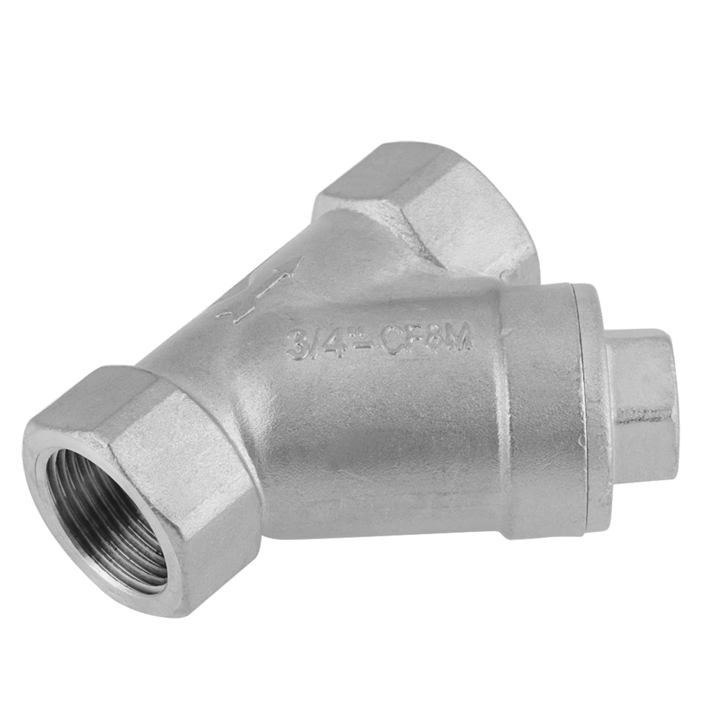 Filtro de Tipo Y PT Rosca de Acero Inoxidable 3/4" para Agua, Aceite y Gas