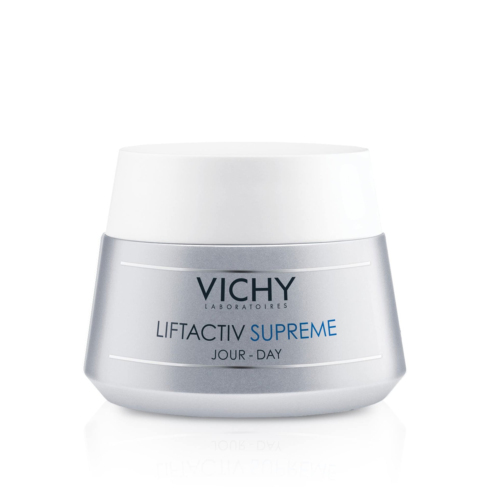 Vichy Liftactiv Crema de día anti-edad efecto lifting 50ml + Liftactiv Supreme Crema de noche anti-arrugas y reafirmante, con Ramnosa y Ácido Hialurónico, piel más firme e iluminada