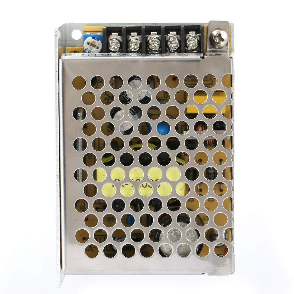 Fuente de alimentación de interruptor regulado universal de 12V 5A AC/DC para LED, convertidor de voltaje, interruptor regulado de fuente de alimentación, rendimiento antiinterferencias