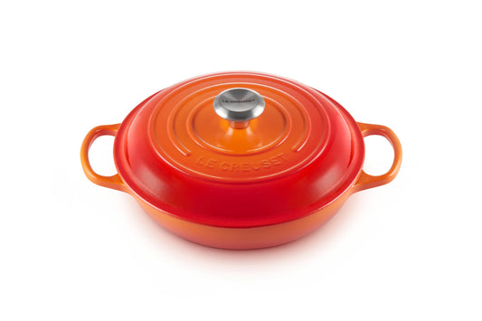 Le Creuset Estofado de hierro fundido esmaltado, 2.25 cuartos de galón, llama