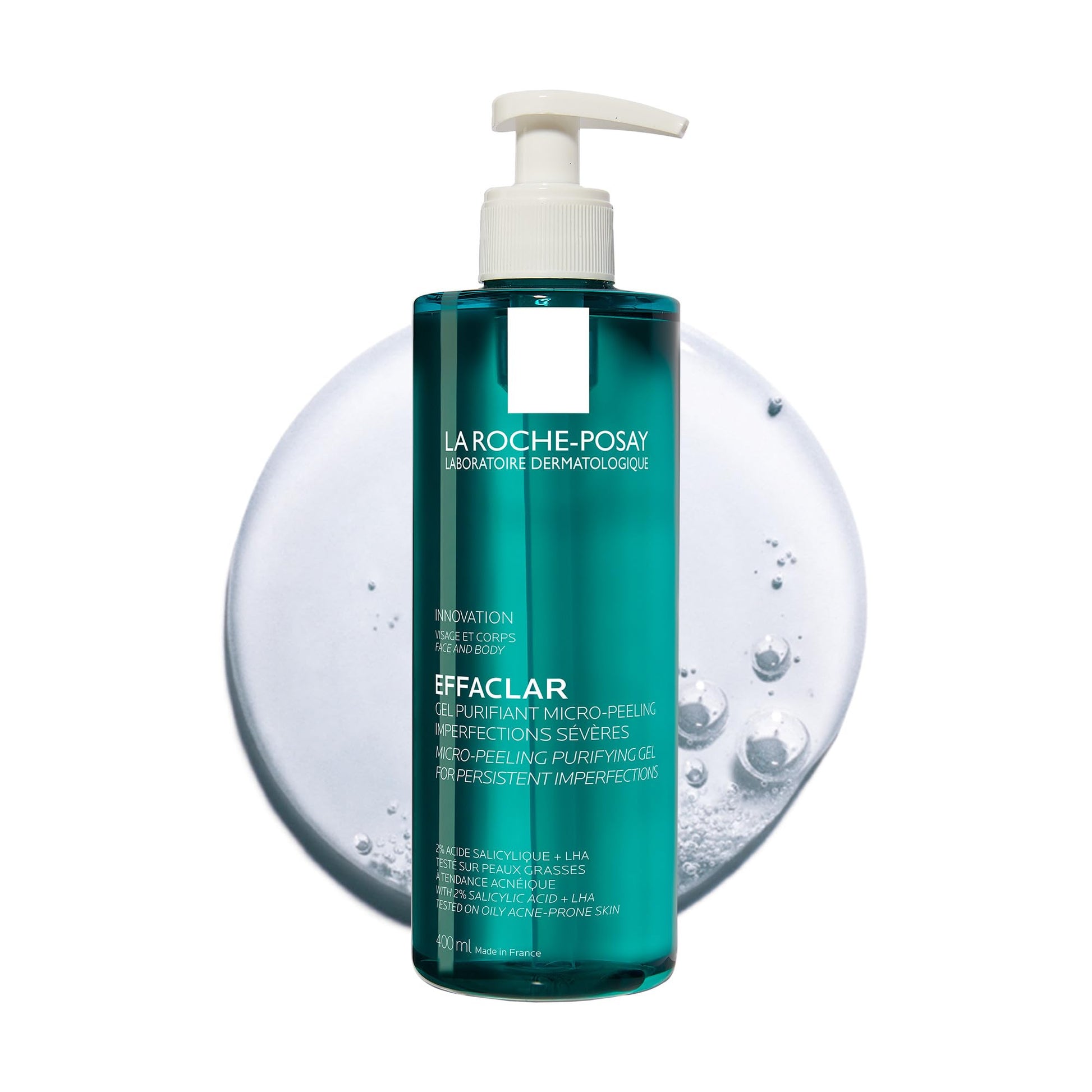 Limpiador Facial La Roche Posay Effaclar Gel Microexfoliante Para Piel Mixta a Grasa 400ml