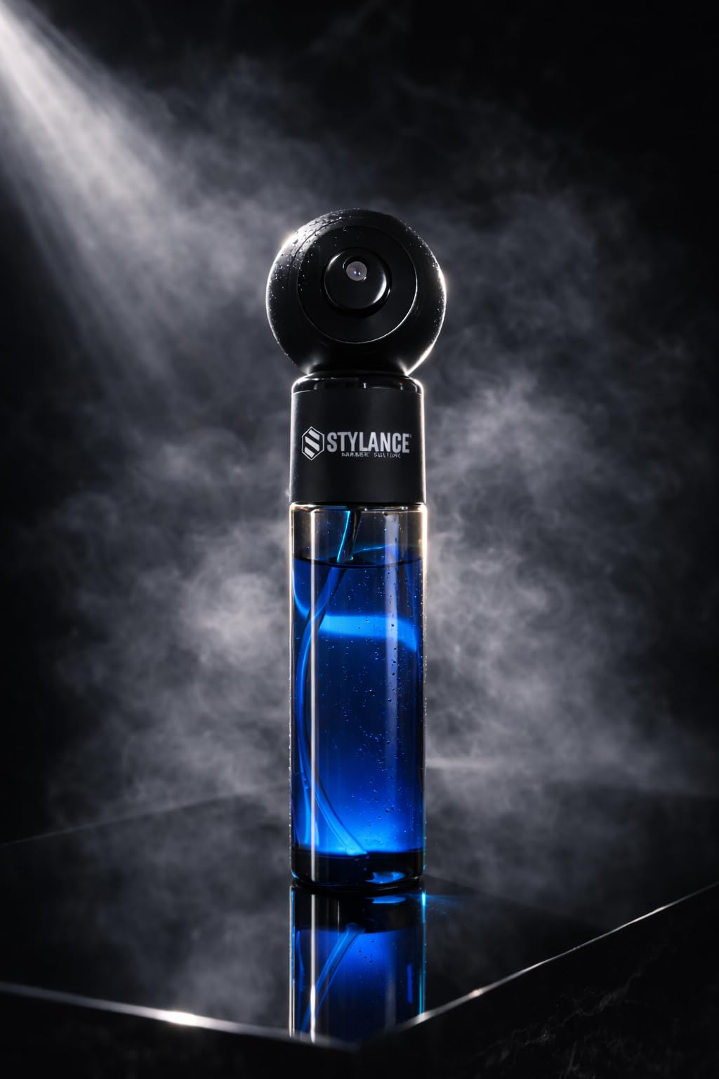 STYLANCE Mini Nano Mister, pulverizador facial portátil de mano, recargable tipo C para barberos, salón, uso doméstico, tanque de agua visual de 120 ml