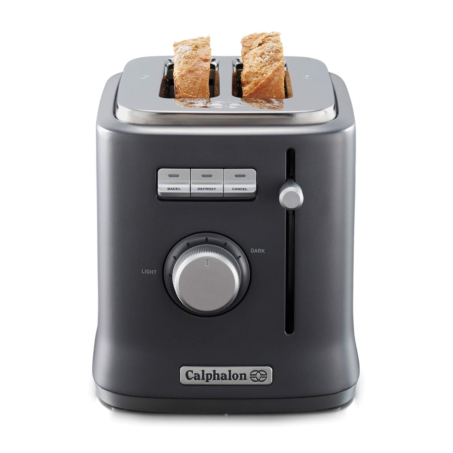 Calphalon 2084021 Intellicrisp 2 Slice Toaster, Black