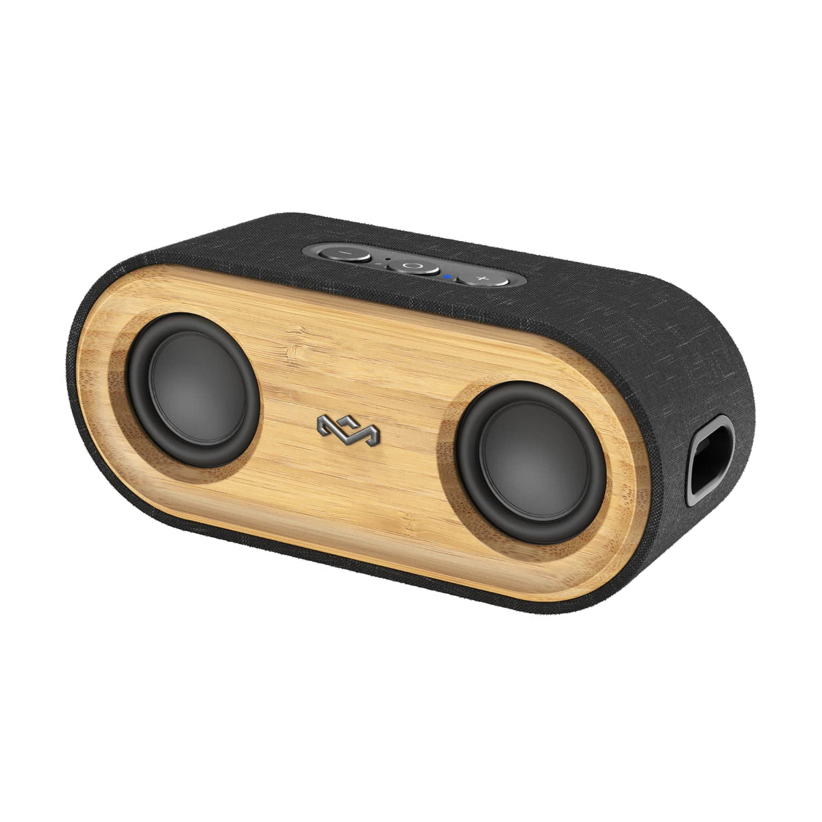 Altavoz Portátil House of Marley Negro con Conectividad Bluetooth y Materiales Sostenibles