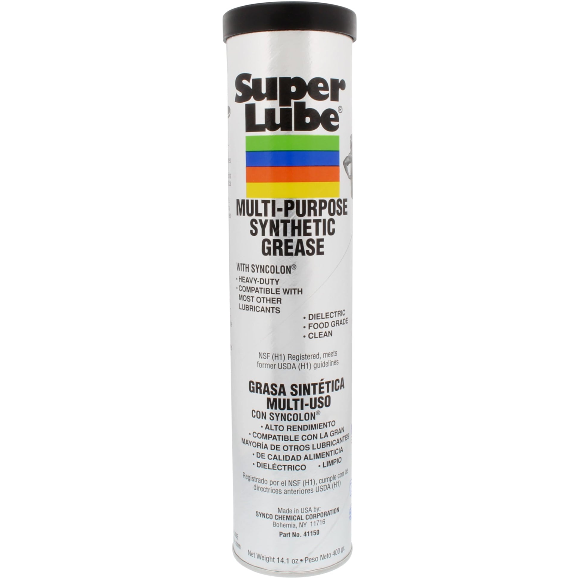 Grasa Sintética Multiusos Super Lube Blanco Translúcido