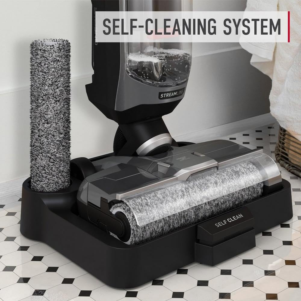 Hoover ONEPWR Streamline - Máquina limpiadora de Suelos Duros inalámbrica, máquina portátil de Limpieza de Pisos, Sistema de autolimpieza, Modo de Lavado y seco, Ideal para Madera Dura, Vinilo de