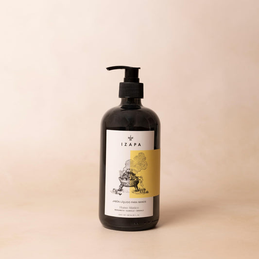 IZAPA Humo Místico Jabón Líquido para Manos 480 ml con Aceite de Jojoba Humectante