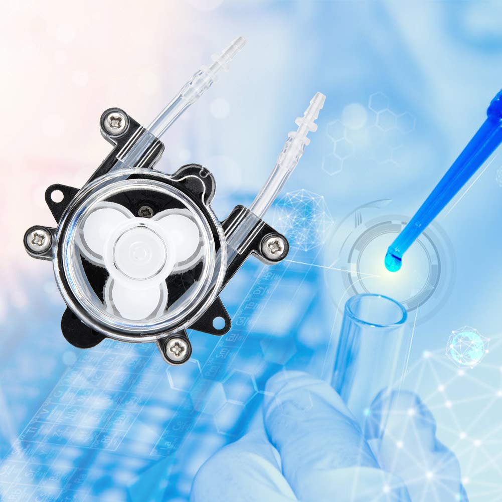 Bomba peristáltica DC 12V Mini Bomba peristáltica, Bomba peristáltica G528 de Alta Calidad, para experimentos, análisis bioquímicos, Productos químicos Finos, bioingeniería,