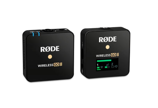 Sistema de Micrófono Inalámbrico Rode GO II de un Solo Canal