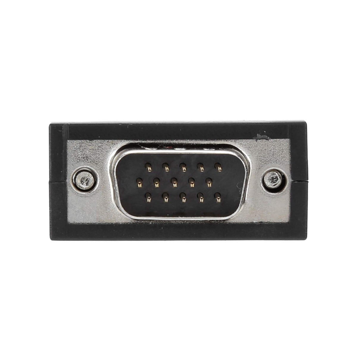 Adaptador HDMI a VGA Cuifati Negro con Convertidor de Audio para Video 1080P Plug and Play