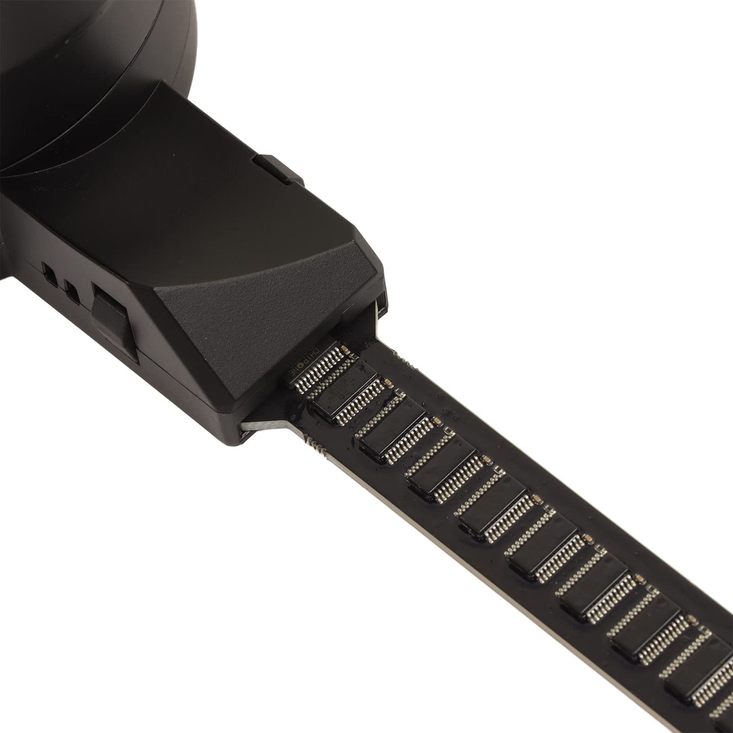 Ventilador Holograma 3D Zopsc Negro Almacenamiento 32G 720 LED WiFi PC Remota 4 Hojas Proyección Inalámbrica