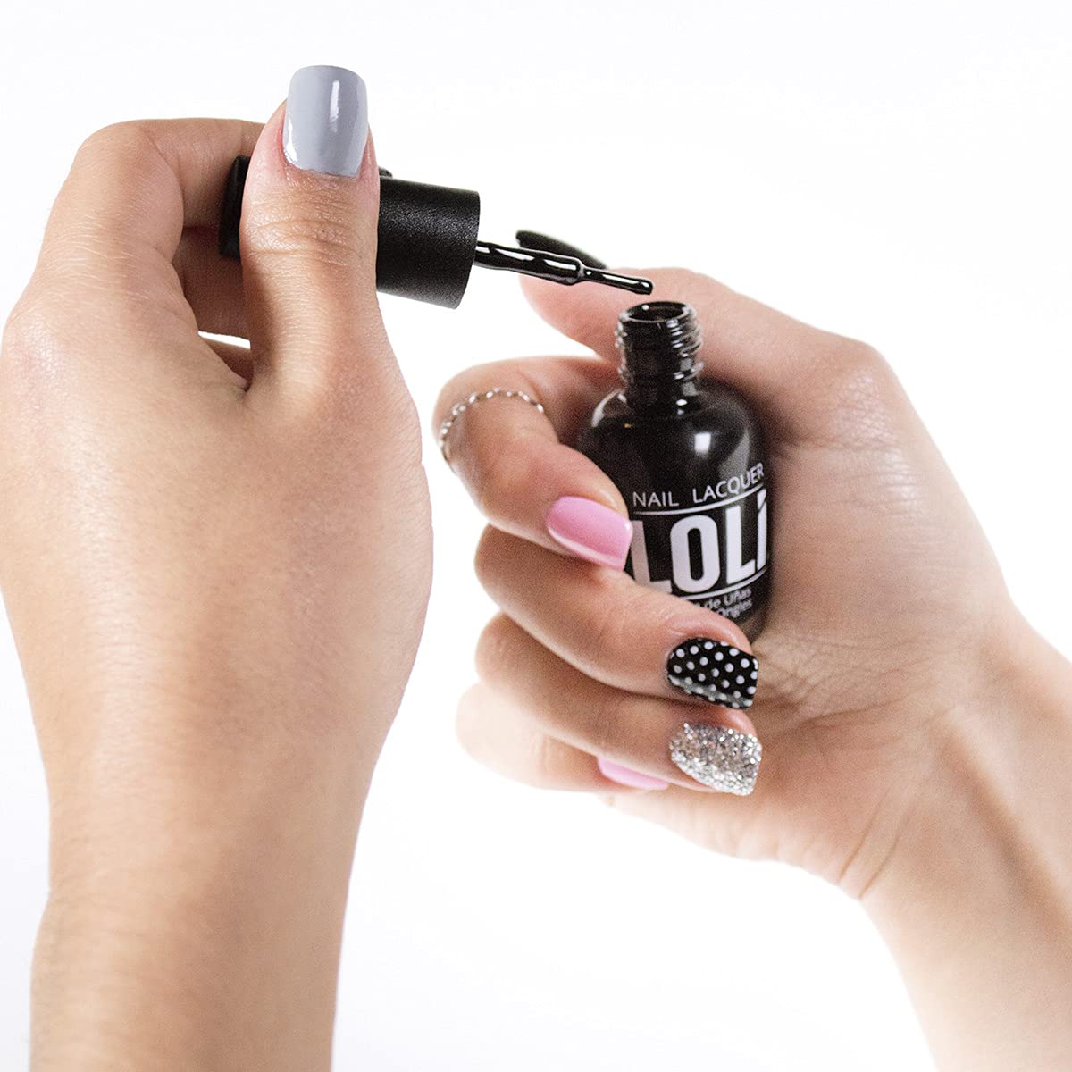 Loli - Paquete de 4 Esmaltes para Uñas Colección Tierna