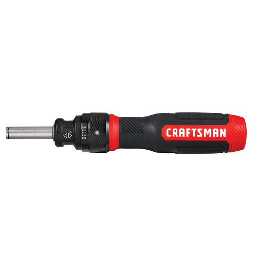 CRAFTSMAN - Destornillador de carraca, SpeedDrive, puntas de doble punta de 2 pulgadas, mango con capacidad para hasta 6 puntas (CMHT68129)