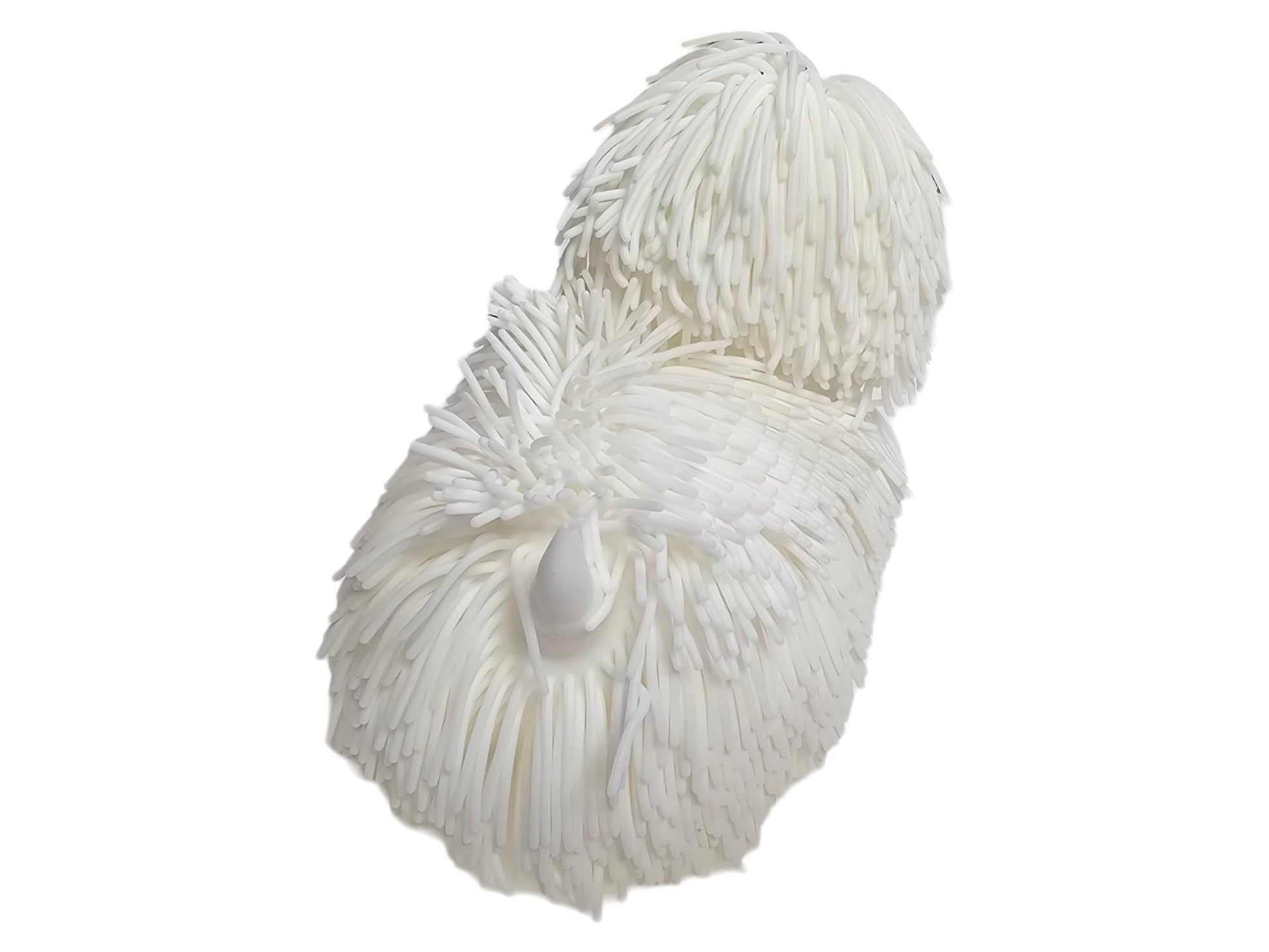 Juguete Suave y Lanudo Zugar Land Blanco con Relleno de Aire para Perro
