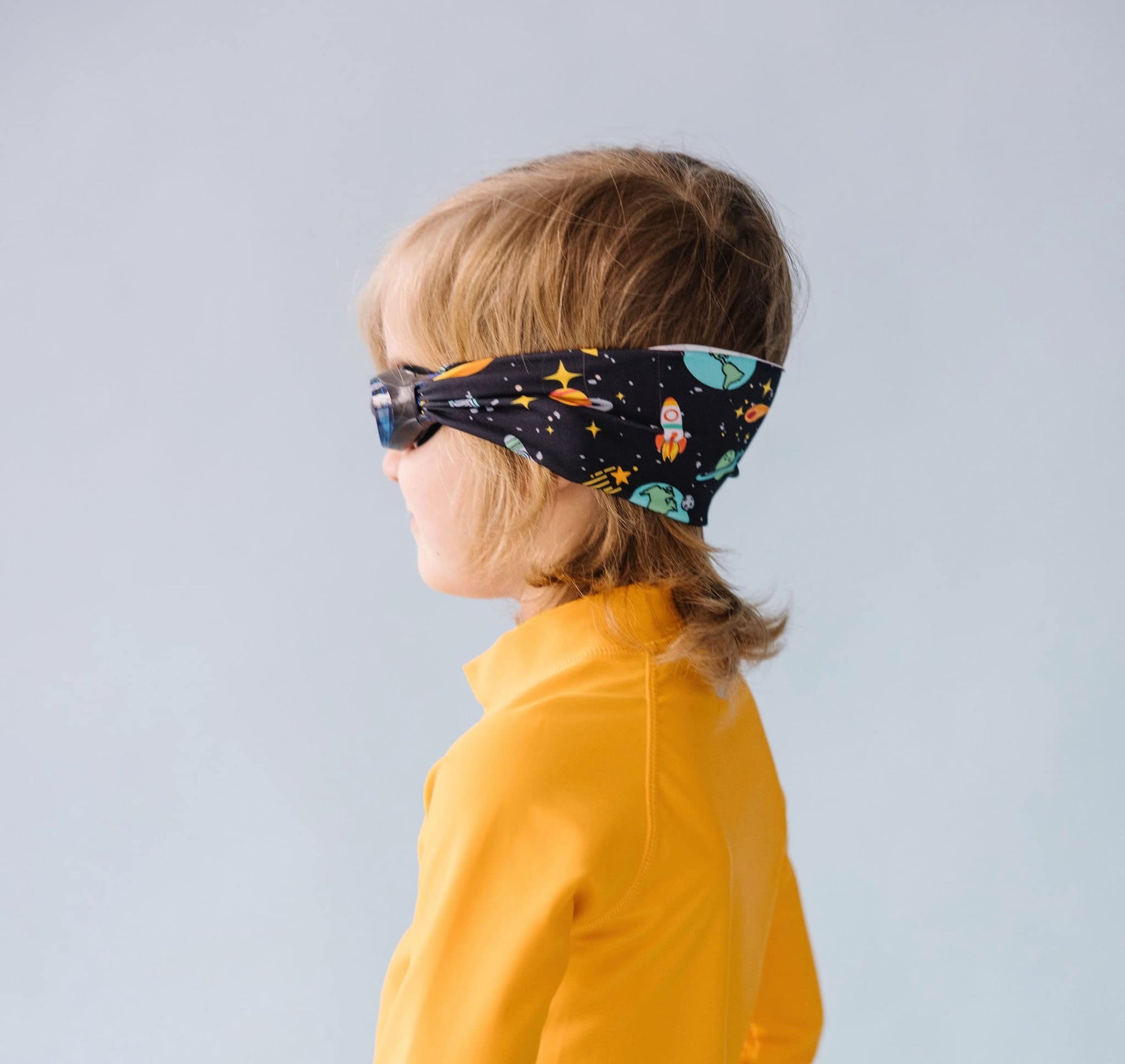 Goggles Natación Splash Place Galactic Explorer Correa Tela para Niños y Adultos