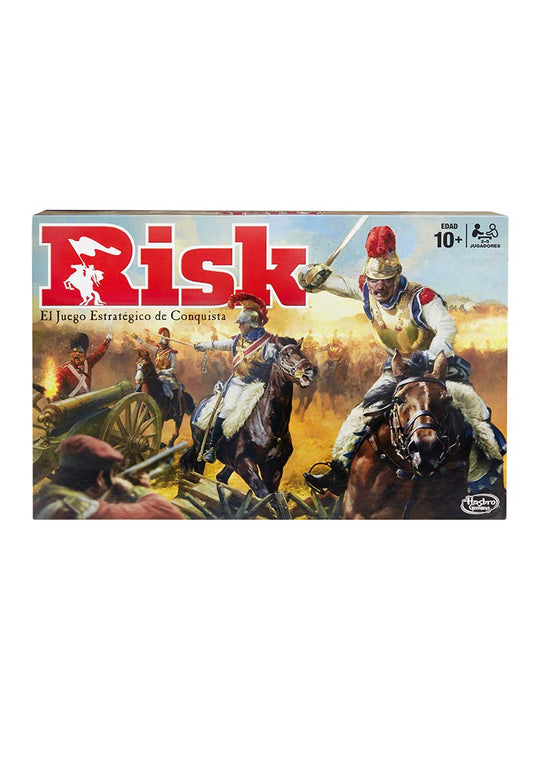 Hasbro Risk el Juego Estratégico de Conquista, Juego de Mesa Ideal para Adolescentes, Adultos y para Jugar en Familia o con Amigos, de 2 a 5 Jugadores.