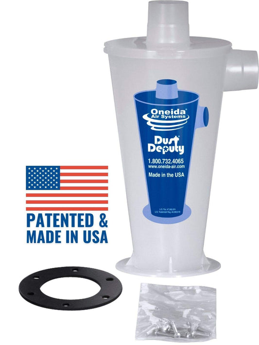 Separador de Ciclón DIY Antiestático Antipolvo