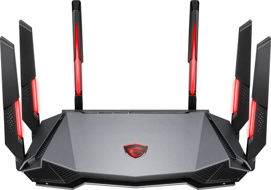 Router Gaming MSI Radix AXE6600 WiFi 6E Tri-Banda