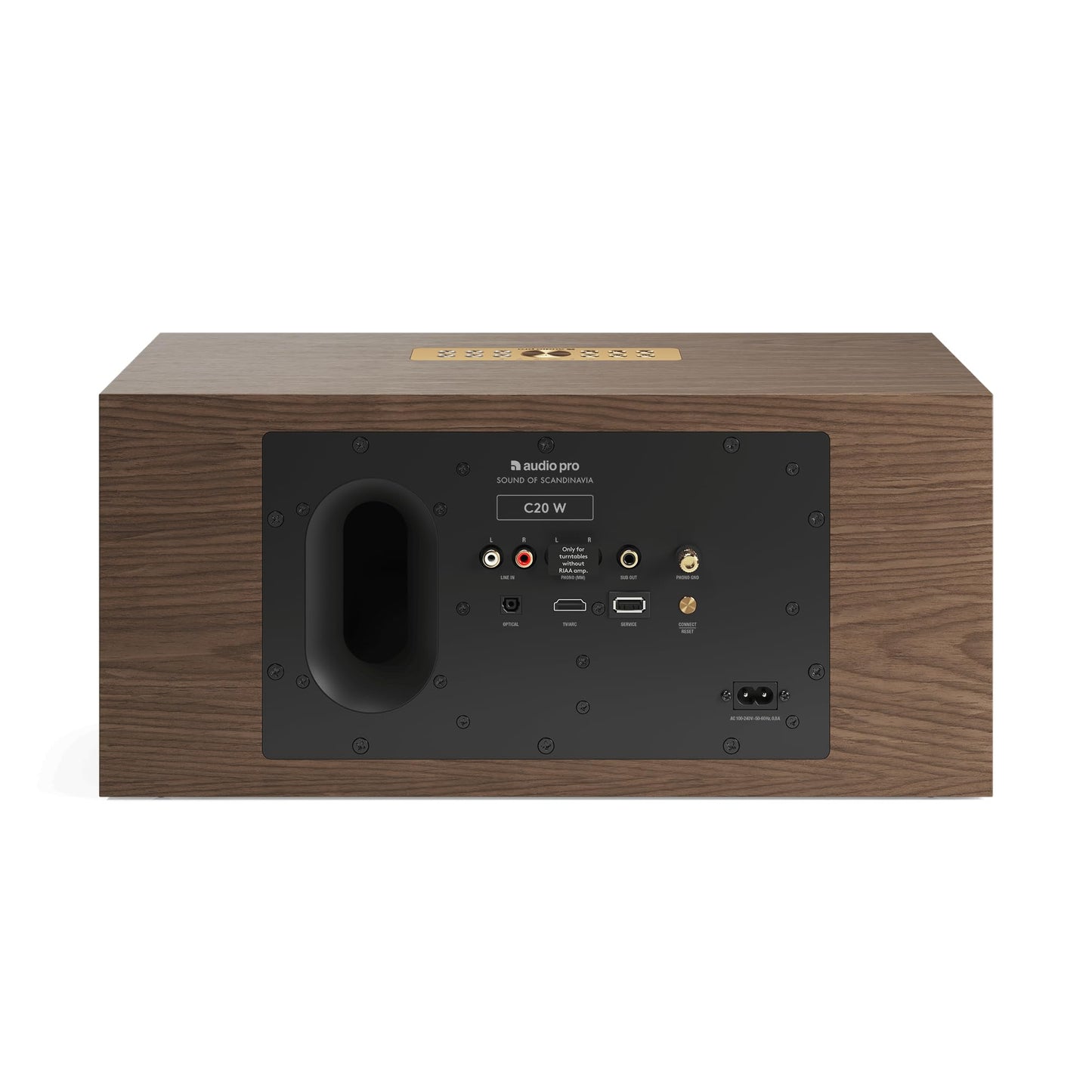Audio Pro C20 W Altavoz estéreo multihabitación – Altavoz Bluetooth portátil para TV, películas y música – Compatible con WiFi con iPhone, Google Chromecast, Spotify y sistema de sonido envolvente