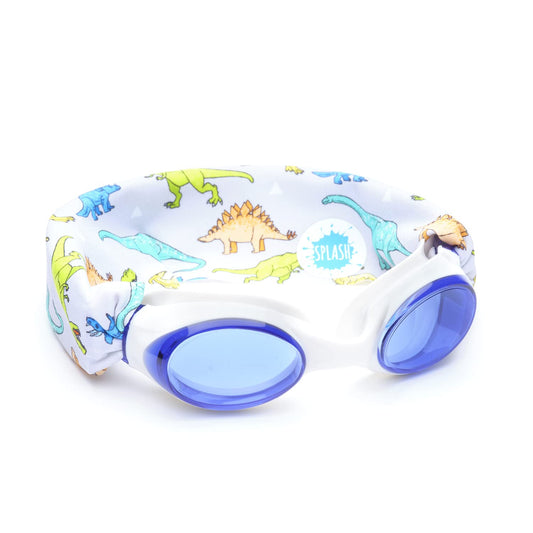 Gafas de Natación Splash Place Dino con Correa de Tela para Niños y Adultos