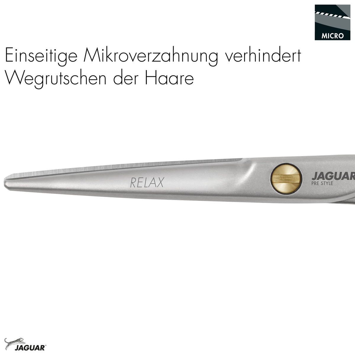 Jaguar Pre Style Relax Tijeras de peluquería de 7 pulgadas de largo