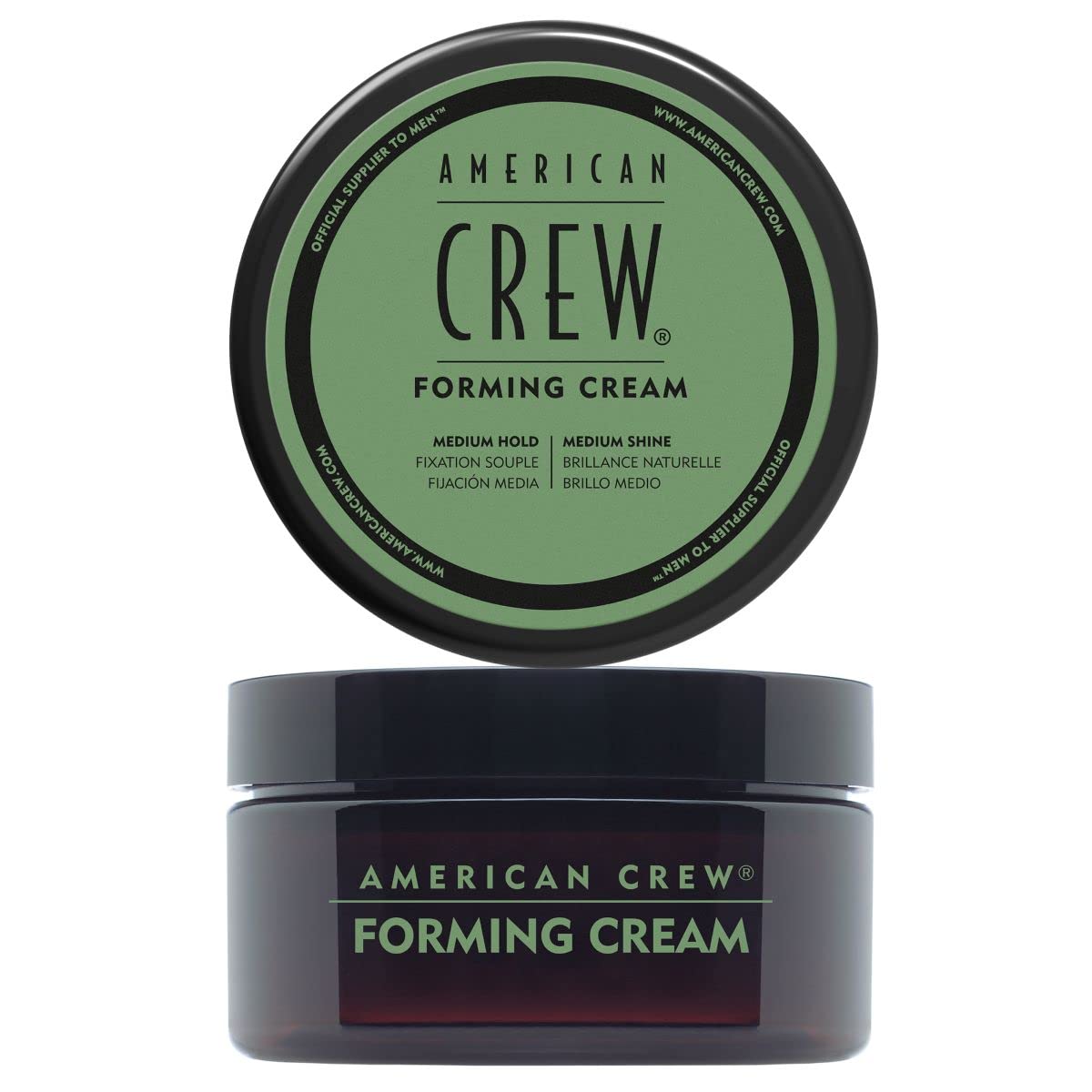 American Crew Forming Cream 85g - Fijación duradera para peinados clásicos - Producto profesional para estilos impecables - Ideal para hombres - Envase de 85g