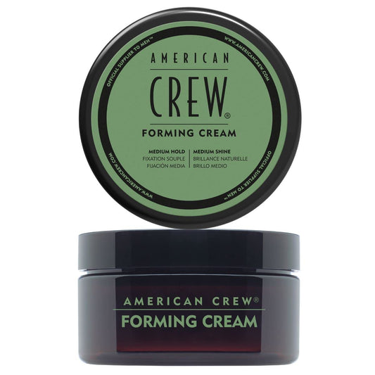 American Crew Forming Cream 85g - Fijación duradera para peinados clásicos - Producto profesional para estilos impecables - Ideal para hombres - Envase de 85g