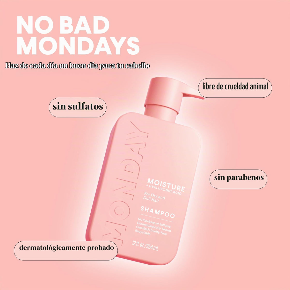 Monday Shampoo Humedad 354 ml
