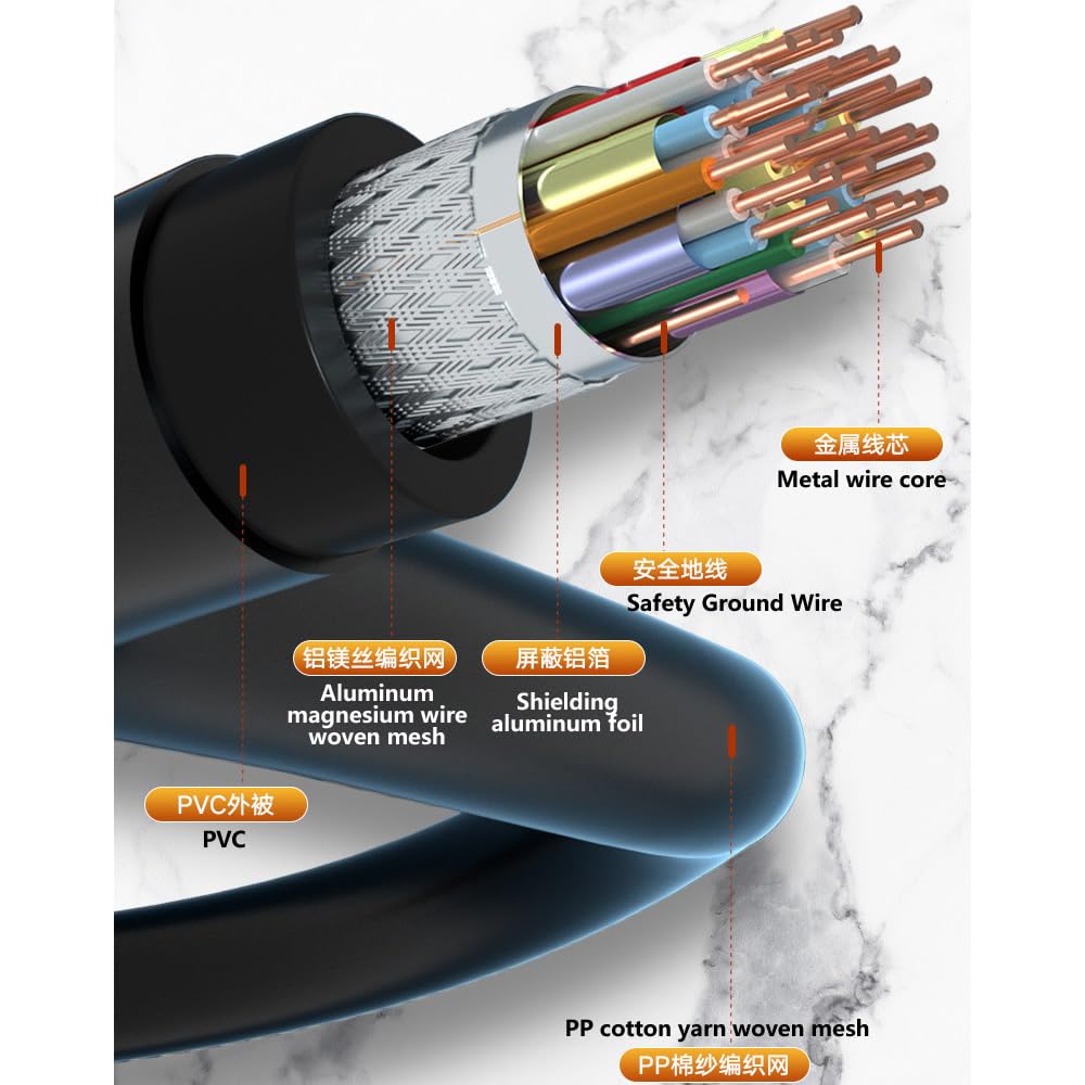 Cable HDMI a DVI Vivoch Negro Interconversión Bidireccional 4K 1.5M