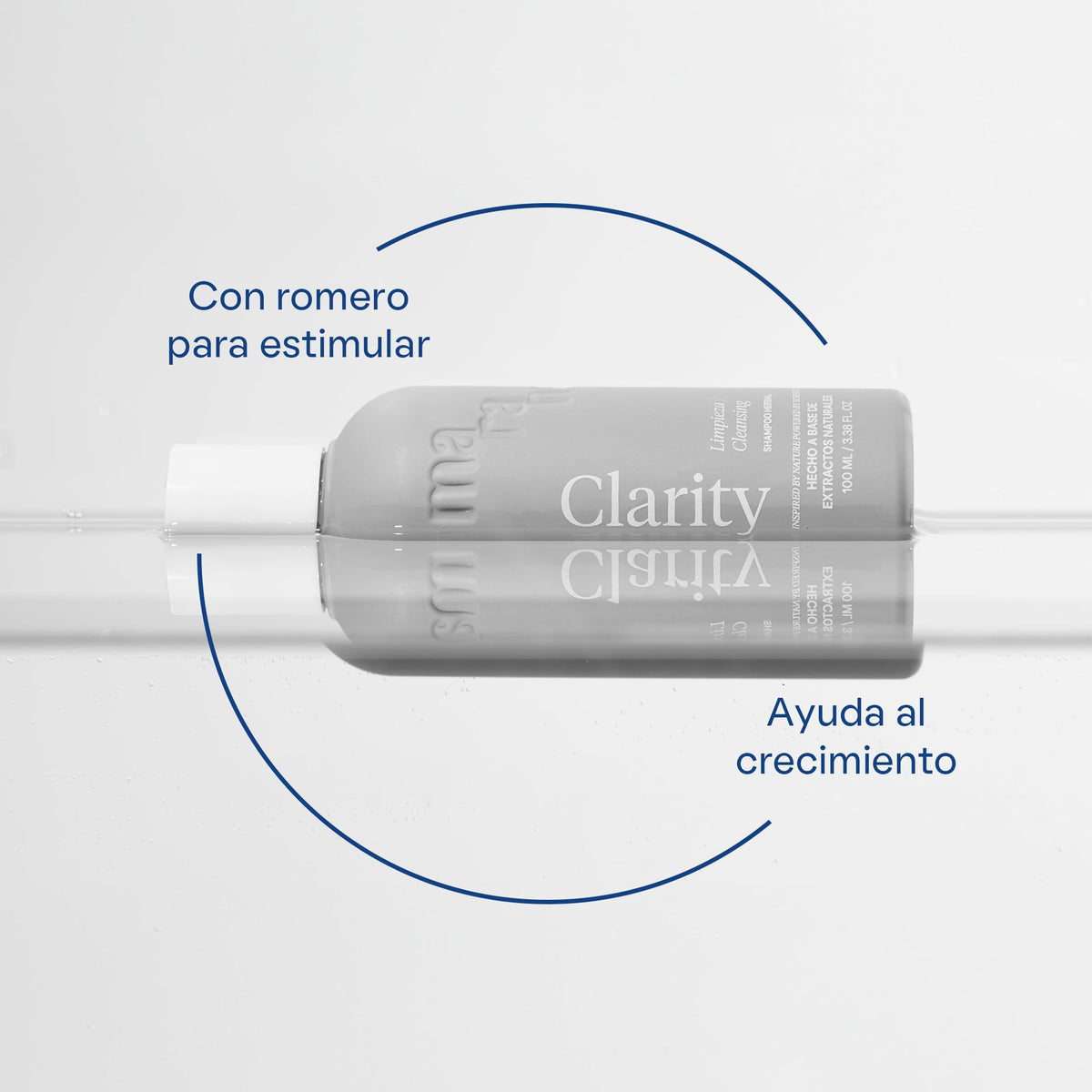 MARAMA | Clarity Shampoo sin Parabenos - Herbal Shampoo - 500 ml | Fortalece - Tratamiento para Pelo Maltratado - Anticaspa - Anti Frizz Cabello | Vegano - Cruelty-Free