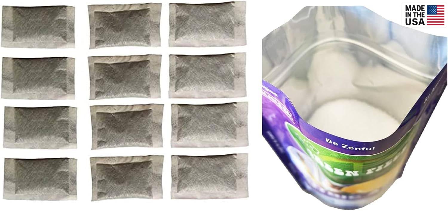 Green Piece® - Paquete de 12 filtros de destilador con 16 onzas de ácido cítrico (fabricado en Estados Unidos) - Destilador de agua perfecto para limpiar (12 unidades con ácido cítrico)