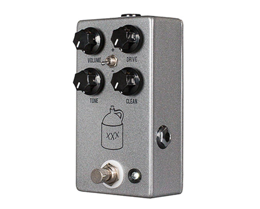 JHS Overdrive Pedal de efectos de guitarra, Moonshine, Plateado