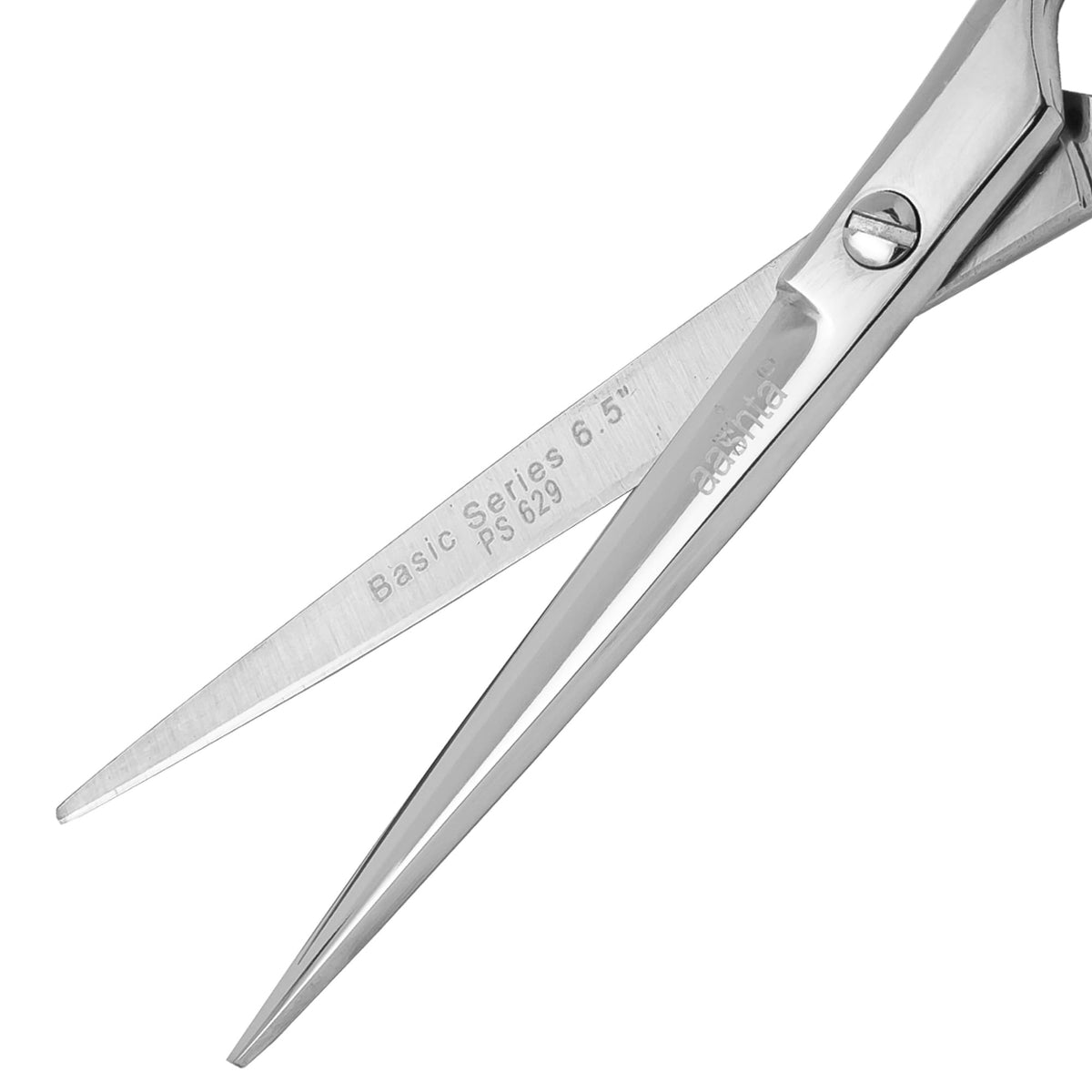 Tijera Profesional, Estilista, Barber, Peluquero 6.5" Aashta (PLATEADO)