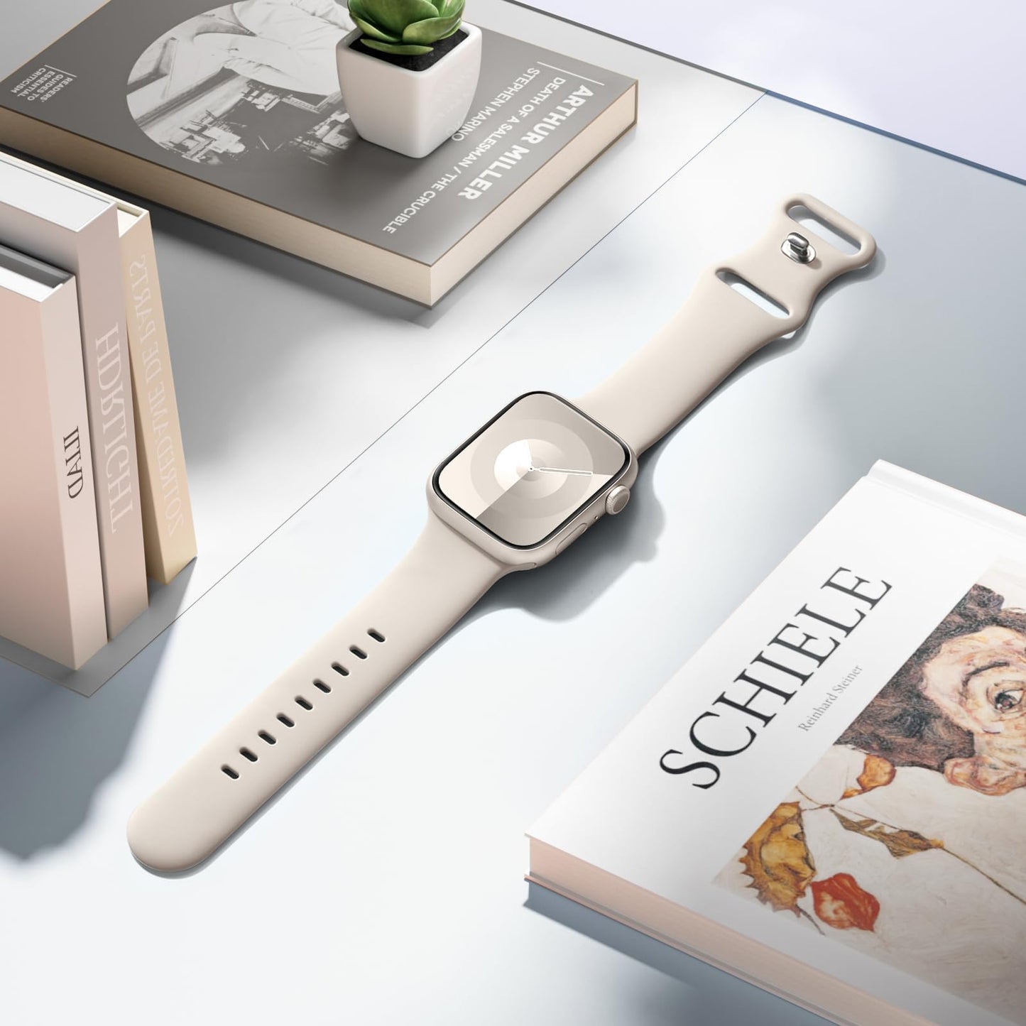 Correa Vcegari Compatible con Apple Watch Silicona Suave Resistente al Agua