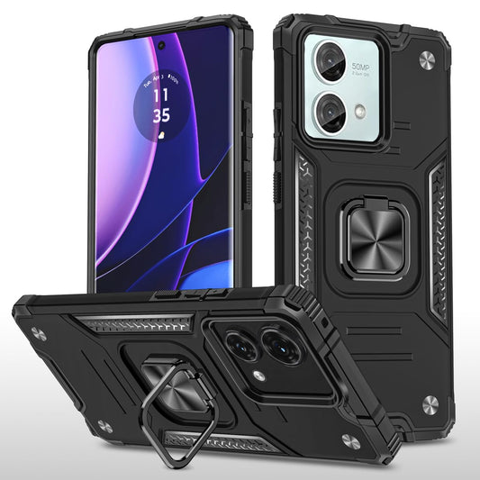 DABUNA Funda para Moto Edge 40 Neo Case Uso Rudo (Negro)