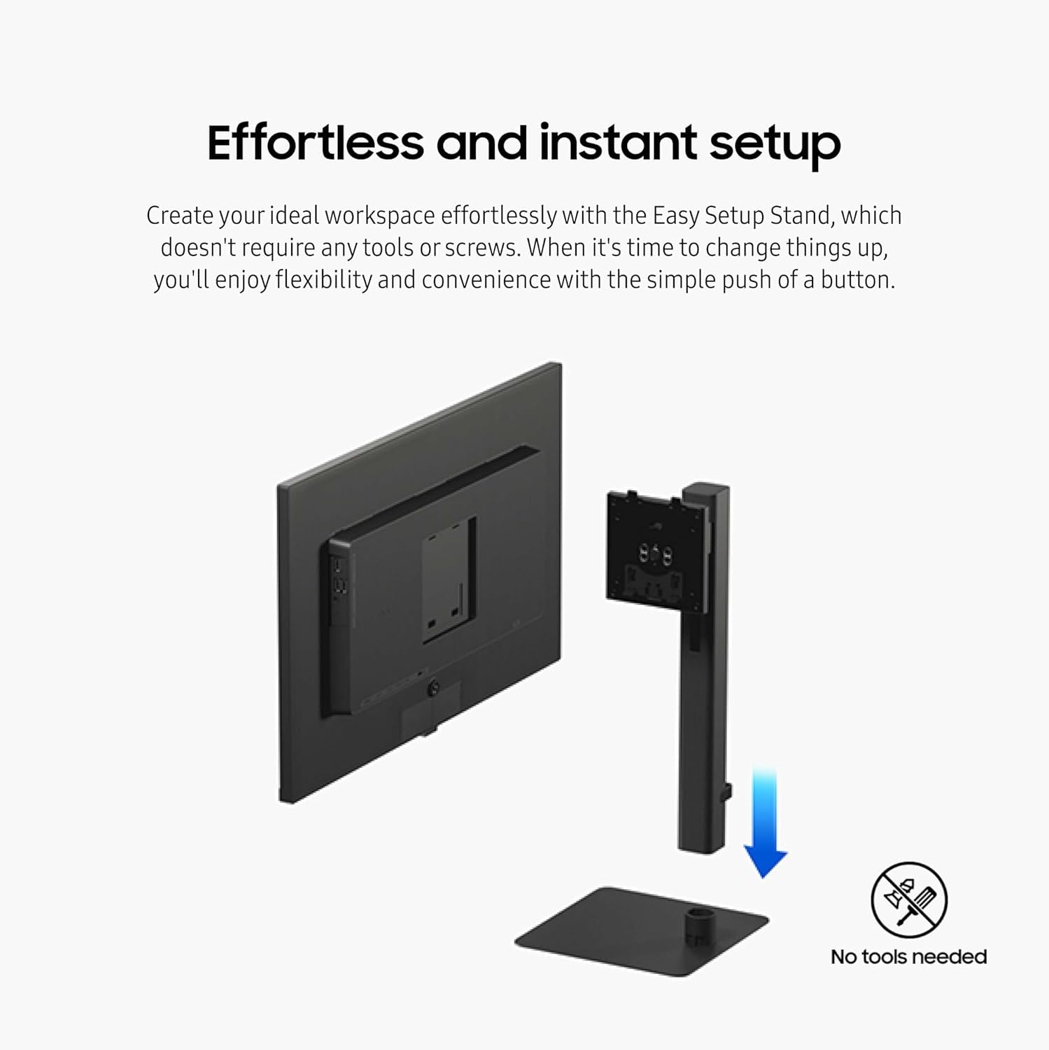 SAMSUNG Viewfinity S8 (S80D) Series Monitor de computadora de alta resolución 4K Uhd de 27 pulgadas Hdr10 multipuerto con puerto HDMI Displayport Usb-A soporte ajustable en altura Ls27D806Eanxgo 2024